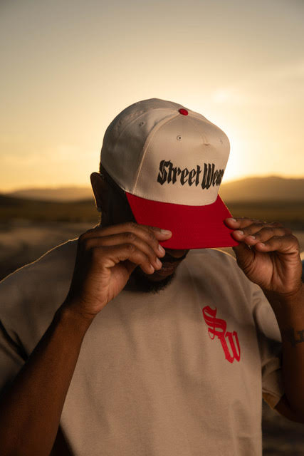 Spell Out "Street Wear" Hat